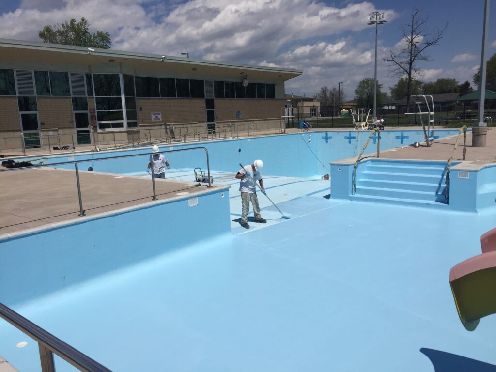 Swimming pool painters
